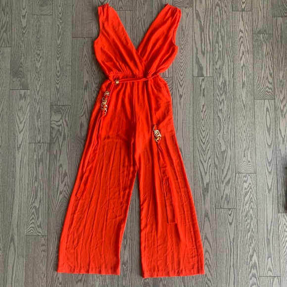 Beautiful Papaya Jumpsuit🌹✨ - Picture 7 of 7